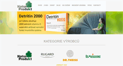 Desktop Screenshot of naturprodukt.cz